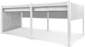 Blumfeldt Pantheon Cortina Pavillon 3x6m weiß