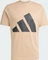 adidas Essentials Big Logo T-Shirt kurzarm warm sandstone/black (Herren) Vorschaubild