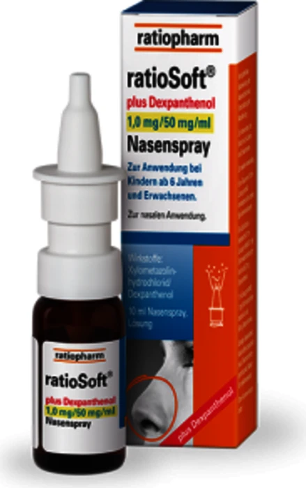 ratioSoft plus Dexpanthenol Nasenspray, 10ml