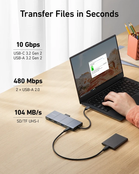 Anker 565 USB-C Hub, USB-C 3.1 [Stecker]