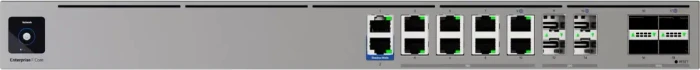 Ubiquiti UniFi Enterprise Firewall Core Rackmount 10G Router, 10x RJ-45, 4x QSFP28, 4x SFP28