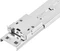 SilverStone RMS08-20, Rackmountschienen, silber, 25mm, 1HE Vorschaubild