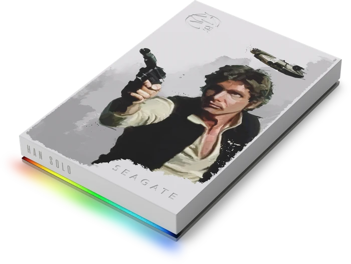 Seagate FireCuda Gaming HDD - Han Solo Special Edition, 2TB, +Rescue, USB 3.0 Micro-B