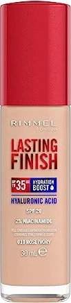 Rimmel Lasting Finish 35H Foundation 010 rose ivory LSF20, 30ml