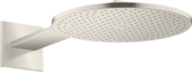 Hansgrohe Axor ShowerSolutions Kopfbrause 300 1jet mit Brausearm edelstahloptik