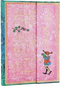Paperblanks Pippi Langstrumpf Notizbuch Midi, A4, glatt, Hardcover, 144 Blatt