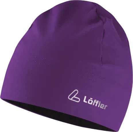 Löffler Mono Mütze viola