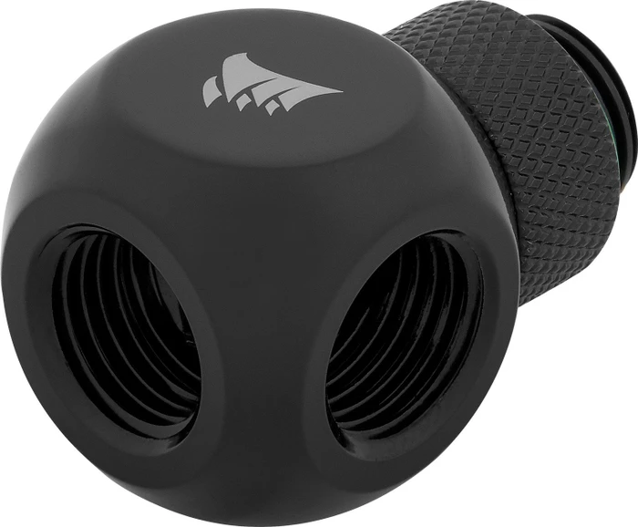 Corsair Hydro X Series XF, Y-Verteiler G1/4", schwarz