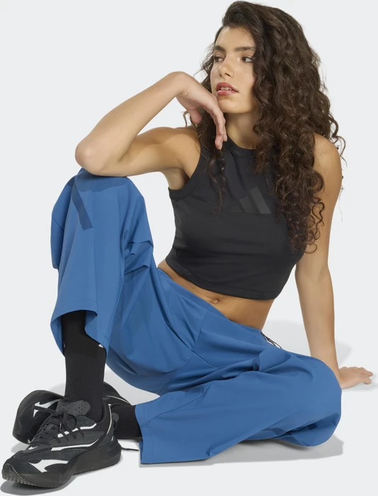 adidas Z.N.E. Woven Trainingshose lang dusky petrol (Damen)