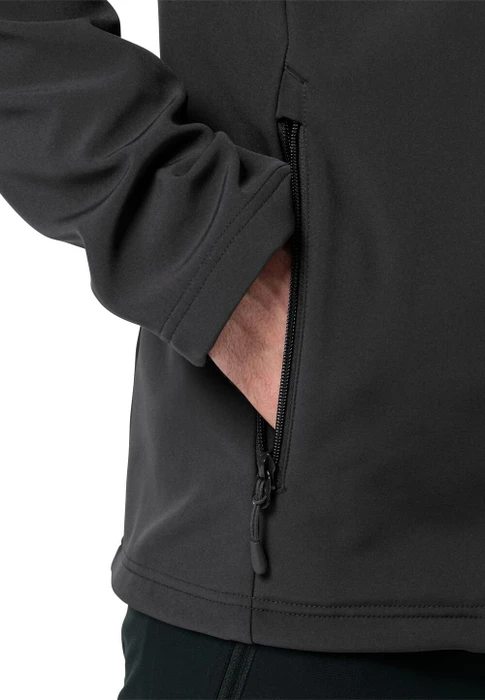 Jack Wolfskin Whirlwind Funktionsjacke schwarz (Herren)