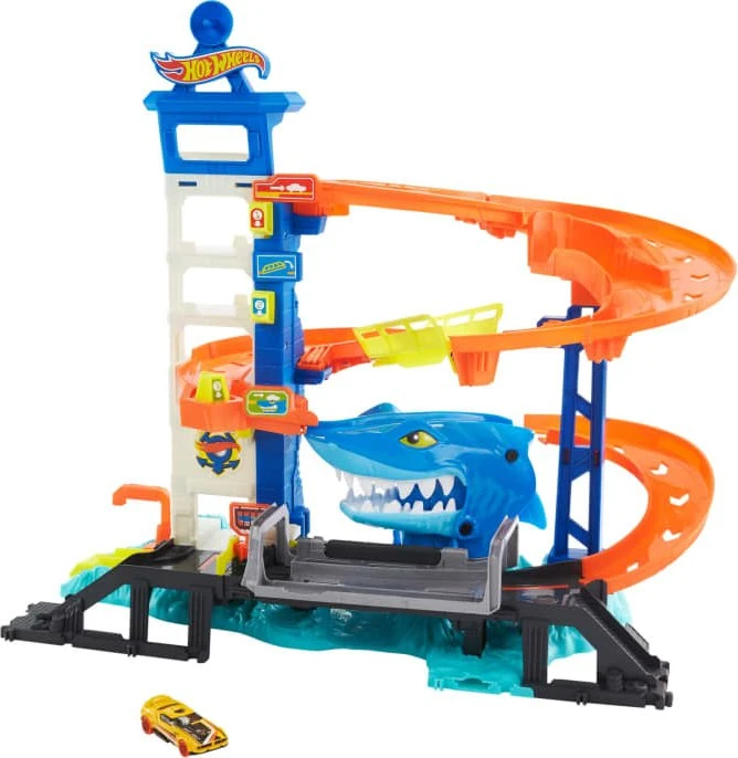 Mattel Hot Wheels City Hai-Angriff Spielset