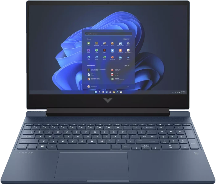 HP Victus 15-fb0755ng, Performance Blue, Ryzen 7 5800H, 16GB RAM, 512GB SSD, GeForce RTX 3050 Ti, DE