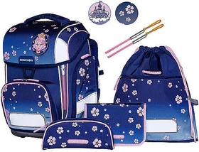 Schneiders Ergolite Bloom Schultaschen-Set, 9-tlg.