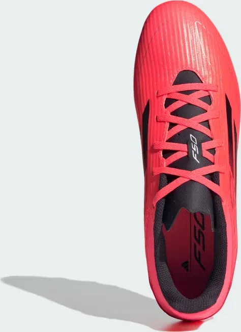 adidas F50 Club FxG turbo/aurora black/platinum metallic