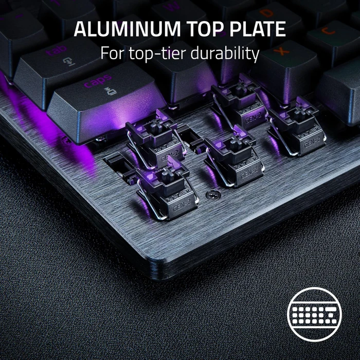 Razer Huntsman V3 Pro 8KHz, schwarz, LEDs RGB, Razer Analog Optical Switch Gen-2, USB, US