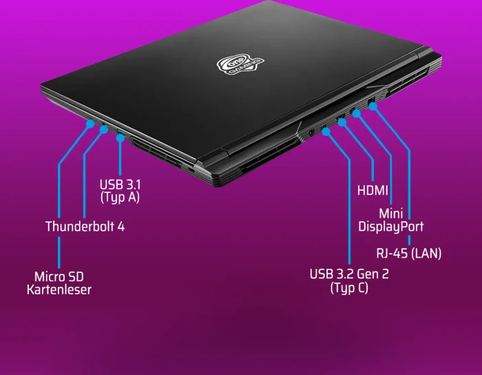 ONE GAMING Agent V56-14NB-RN1, Core i9-14900HX, 32GB RAM, 1TB SSD, GeForce RTX 4070, DE