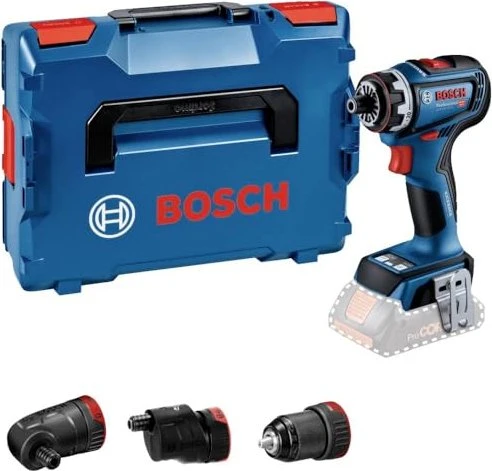 Bosch Professional GSR 18V-90 FC Akku-Bohrschrauber solo inkl. L-Boxx + Zubehör