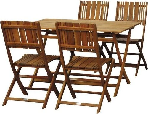 Siena Garden Falun Gartenmöbel-Set akazie, 5-tlg. (J01339)