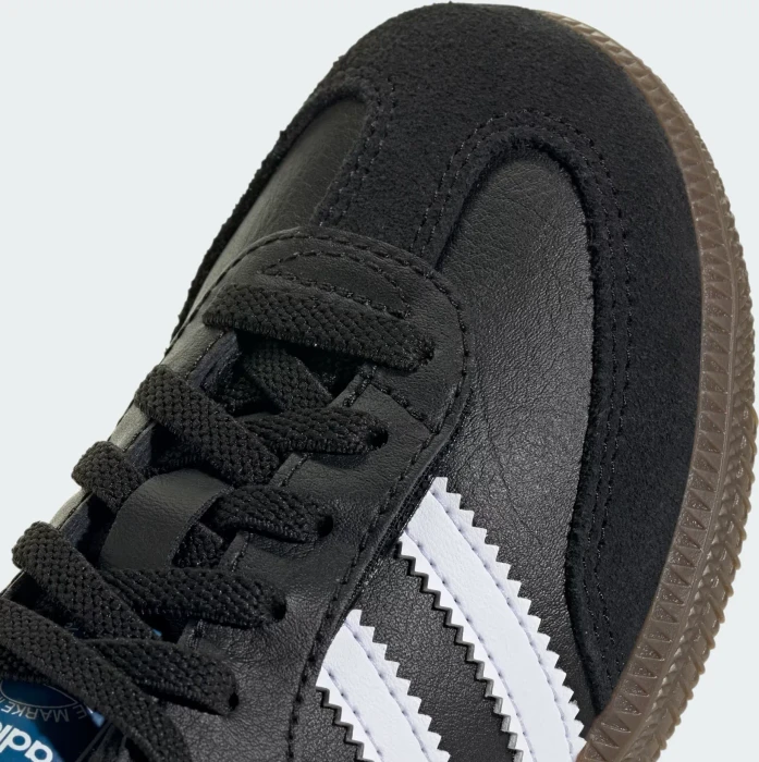 adidas Samba OG Comfort Closure Elastic Lace core black/cloud white/gum (Junior)