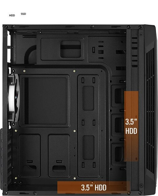 AeroCool Split, Glasfenster