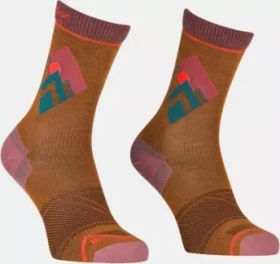 Ortovox Alpine Light Comp Mid Socken bristle brown (Damen)