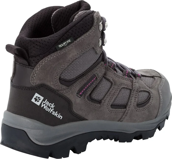 Jack Wolfskin Vojo 3 Texapore Mid tarmac grey/pink (Damen)