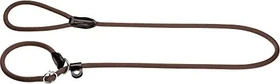 Hunter Freestyle Retriever-Leine, mit integrierter Halsung, 1.0x120cm, braun
