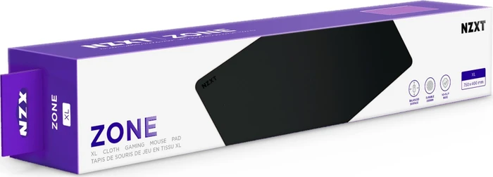 NZXT Zone XL Mouse Pad, 750x400mm, matt schwarz