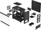 Fractal Design Pop Mini Air RGB Black TG Clear Tint, Glasfenster Vorschaubild