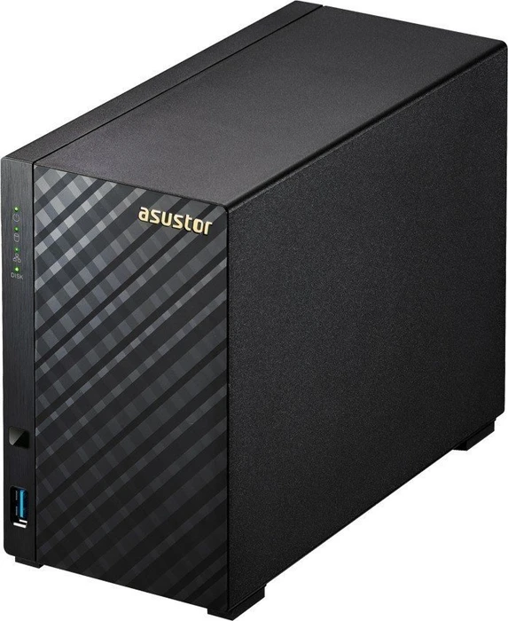 Asustor AS1002T, 512MB RAM, 1x RJ-45 1000Base-T, 2x USB-A 3.0