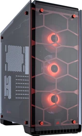 Corsair Crystal Series 570X RGB rot, Glasfenster