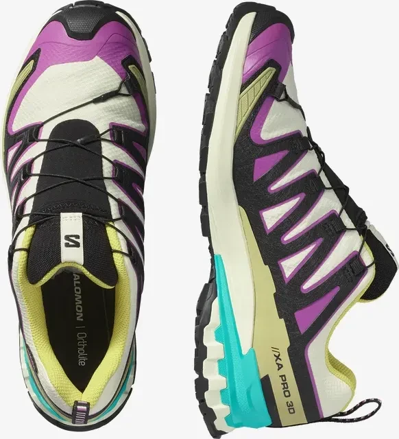 Salomon XA Pro 3D V9 GTX transparent yellow/black/waterfall (Herren)