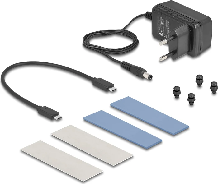 DeLOCK 2x M.2 SSD, USB-C 3.2