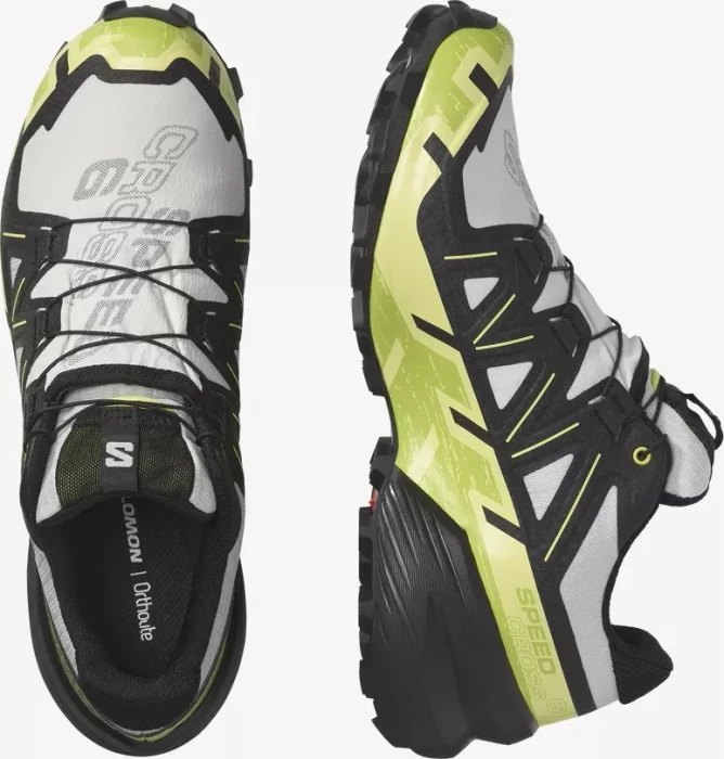 Salomon Speedcross 6 GTX lunar rock/black/sunny lime (Herren)