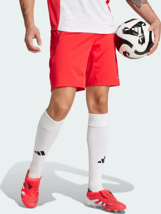 adidas Tiro 25 Pro Training Trainingshose kurz pure ruby (Herren)