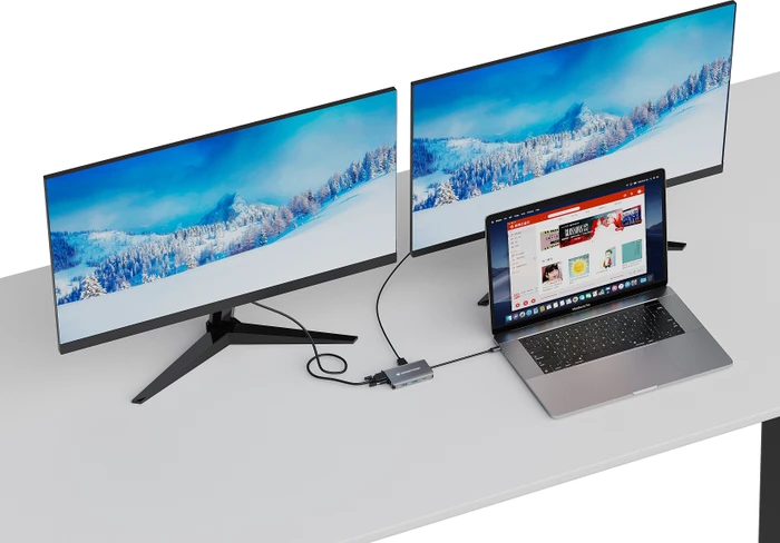 Conceptronic 7-in-1 Dockingstation, USB-C 3.0 [Stecker]