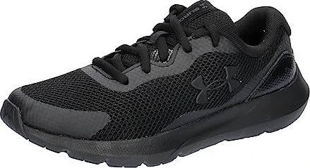 Under Armour Grade School Surge 3 schwarz/weiß (Junior)