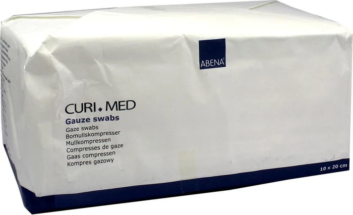 Abena Curi Med Mullkompressen unsteril, 10 x 20cm, 100 Stück