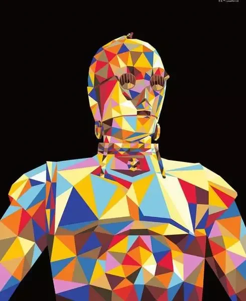 Ravensburger Malen nach Zahlen CreArt Star Wars C-3PO