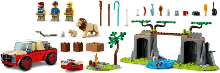 LEGO City - Tierrettungs-Geländewagen