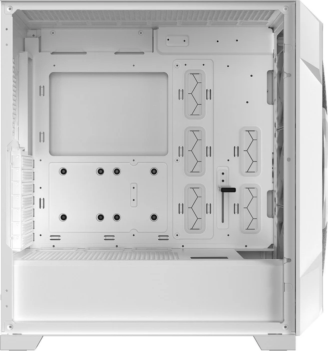 Antec Dark League Dark Phantom DP505 White, weiß, Glasfenster
