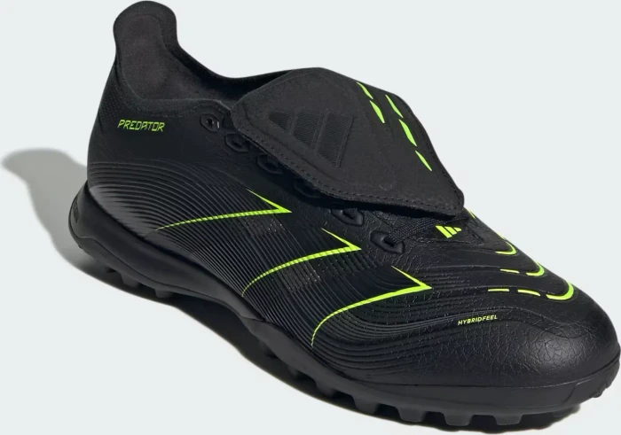 adidas Predator League Fold-Over Tongue TF core black/carbon/lucid lemon