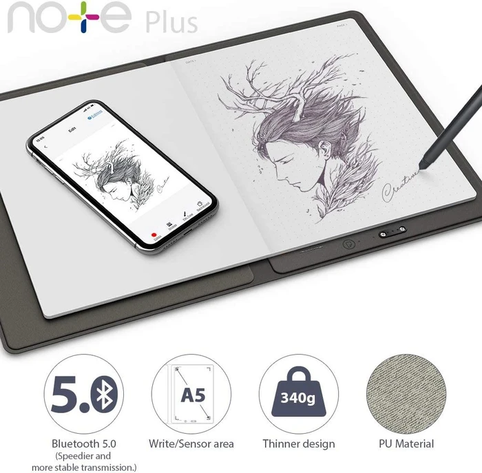 XP-Pen Note Plus, schwarz