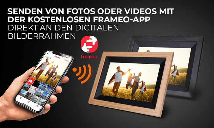 Rollei Smart Frame WiFi 105 10.1", braun