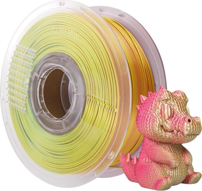 AzureFilm PLA Silk, Tri Color Sunset Blaze, Spule, 1.75mm