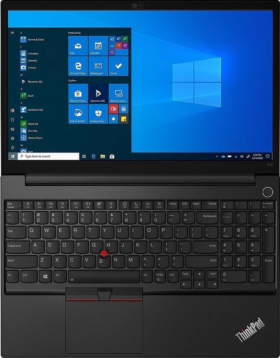 Lenovo ThinkPad E15 G2 (Intel), Core i7-1165G7, 16GB RAM, 512GB SSD, GeForce MX450, DE