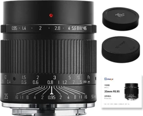 SG-Image MF 35mm 0.95 für Micro-Four-Thirds schwarz