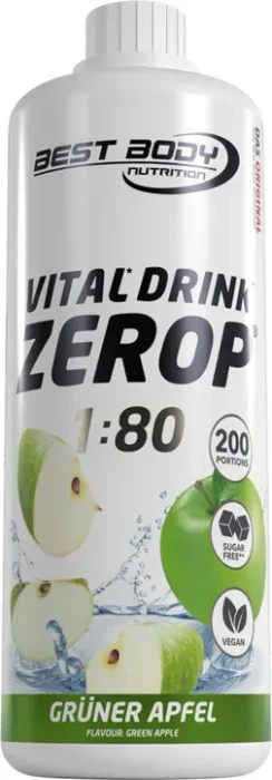 Best Body Nutrition Vital Drink Zerop Grüner Apfel 1l