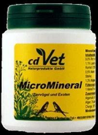 cdVet Micromineral für Ziervögel & Exoten, 150g