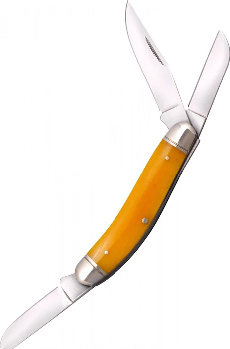 Cold Steel Gentleman's Stockman Taschenmesser yellow bone